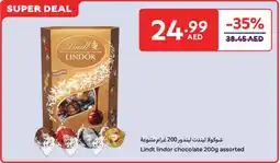 Carrefour Lindt lindor chocolate assorted offer