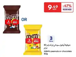 Carrefour M&M's peanuts or chocolate offer
