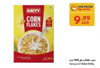 Carrefour Savvy corn flakes offer