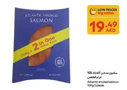 Carrefour Atlantic smoked salmon offer