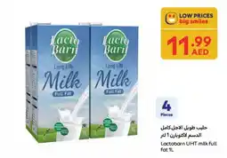Carrefour Lactobarn UHT milk full fat offer