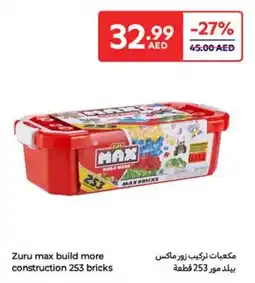 Carrefour Zuru max build more construction offer