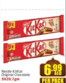 Delta Centre Nestle KitKat Original Chocolate offer