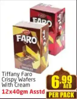 Delta Centre Tiffany Faro Crispy Wafers With Cream offer
