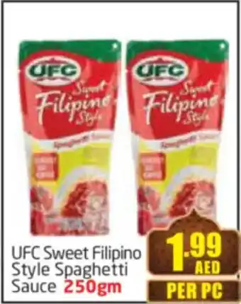 Delta Centre UFC Sweet Filipino Style Spaghetti Sauce offer