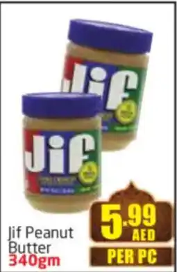 Delta Centre Jif Peanut Butter offer