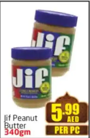 Delta Centre Jif Peanut Butter offer