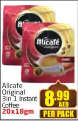 Delta Centre Alicafe Original 3-in-1 Instant Coffee offer