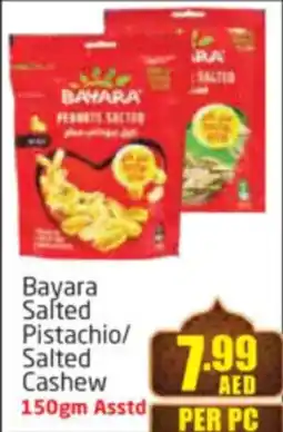 Delta Centre Bayara Salted Pistachio / Salted Cashew offer