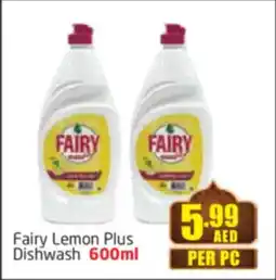 Delta Centre Fairy Lemon Plus Dishwash offer