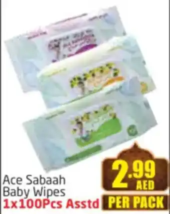Delta Centre Ace Sabaah Baby Wipes offer