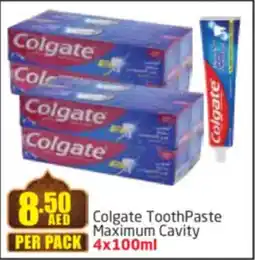 Delta Centre Colgate Tooth Paste Maximum Cavity offer