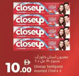 E City Closeup Toothpaste Assorted offer