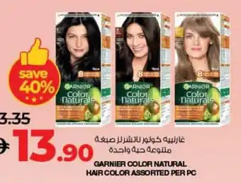 E City Garnier color natural hair color assorted offer