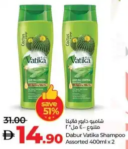 E City Dabur Vatika Shampoo Assorted offer