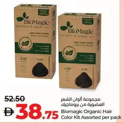 E City Biomagic Organic Hair Color Kit Assorted offer