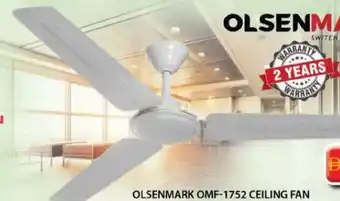 Grand Mall Sharjah Olsenmark OMF-1752 ceiling fan offer