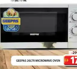 Grand Mall Sharjah Geepas 20ltr microwave oven offer