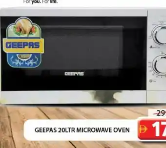 Grand Mall Sharjah Geepas 20ltr microwave oven offer