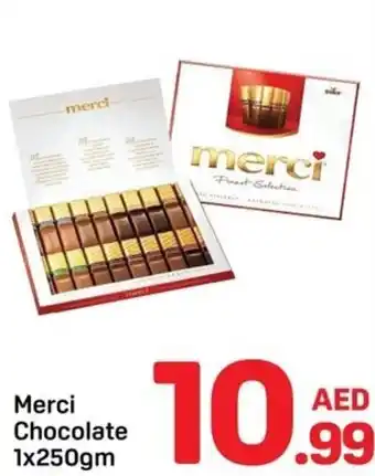 Day To Day Merci chocolate offer