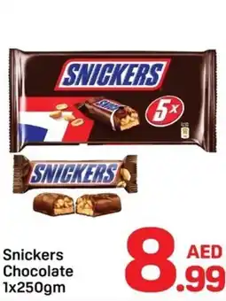 Day To Day Snickers chocolate offer