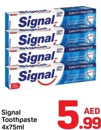 Day To Day Signal toothpaste offer
