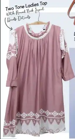 Safari Hypermarket Two Tone Ladies Top offer