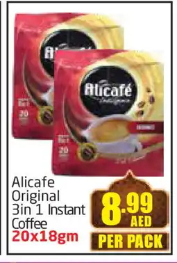 Delta Centre ALI CAFE Coffee 3in1 offer