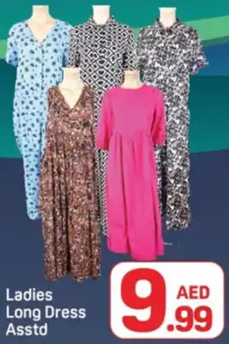 Day To Day Ladies Long Dress Asstd offer