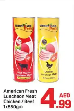 Day To Day American Fresh Luncheon Meat Chicken/Beef offer