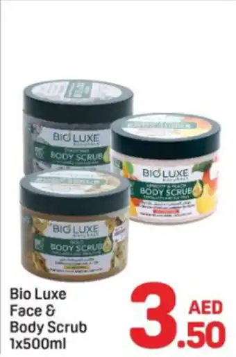 Day To Day Bio Luxe Face & Body Scrub offer