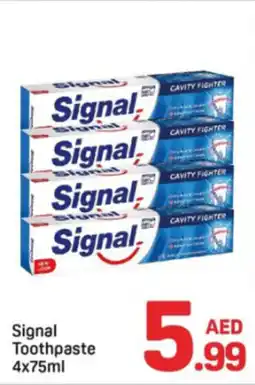 Day To Day Signal Toothpaste offer