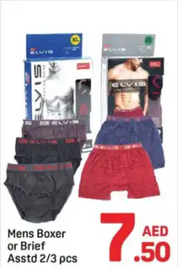 Day To Day Mens Boxer or Brief Asstd offer