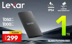 Lulu Hypermarket Lexar SL300 Portable SSD offer