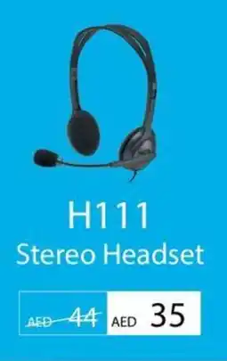 Lulu Hypermarket Logitech H111 Stereo Headset offer