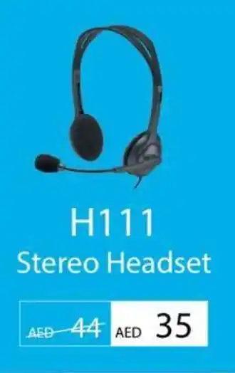 Lulu Hypermarket Logitech H111 Stereo Headset offer