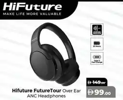 Lulu Hypermarket HiFuture FutureTour Over Ear ANC Headphones offer