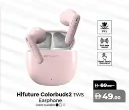 Lulu Hypermarket HiFuture Colorbuds2 TWS Earphone offer