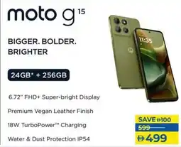 Lulu Hypermarket Motorola Moto G 15 offer