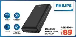 Lulu Hypermarket Philips Power Bank DLP7721N offer