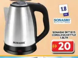 Grand Hyper Market SONASHI Kettle offer