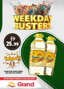 Grand Hyper Market SUNFLOW Sunflower Oil offer