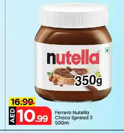 Mark & Save NUTELLA Chocolate Spread offer