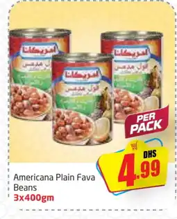Delta Centre AMERICANA Fava Beans offer