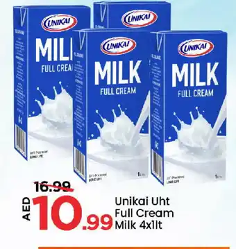 Mark & Save UNIKAI Full Cream Milk offer