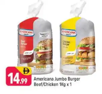 Shaklan AMERICANA Chicken Burger offer
