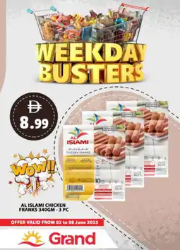 Grand Hyper Market AL ISLAMI Chicken Sausage offer