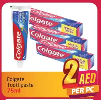 Delta Centre COLGATE Toothpaste offer