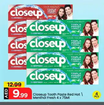 Mark & Save CLOSE UP Toothpaste offer