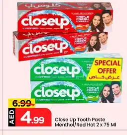 Mark & Save CLOSE UP Toothpaste offer